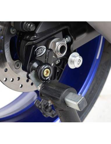6mm Coppia di nottolini M6 alza moto supporti per forcellone posteriore delle moto per Yamaha YZF R1 1998-2015